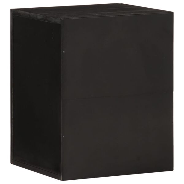 vidaXL Ντουλάπι Μπάνιου Επιτοίχιο 38x33x48 εκ. από Μασίφ Ξύλο Μάνγκο