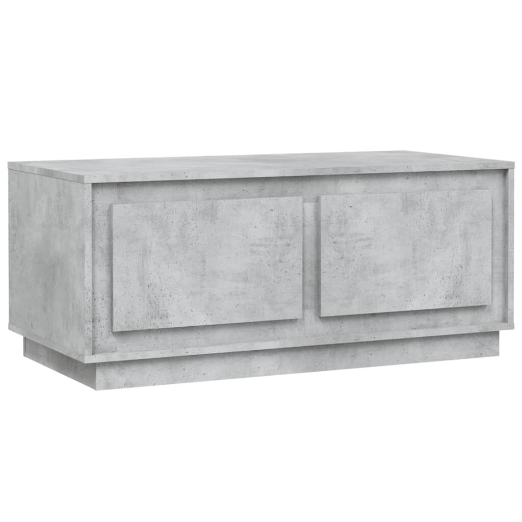 vidaXL Τραπεζάκι Σαλονιού Γκρι Σκυρ. 102x50x44 εκ. Επεξεργασμένο Ξύλο
