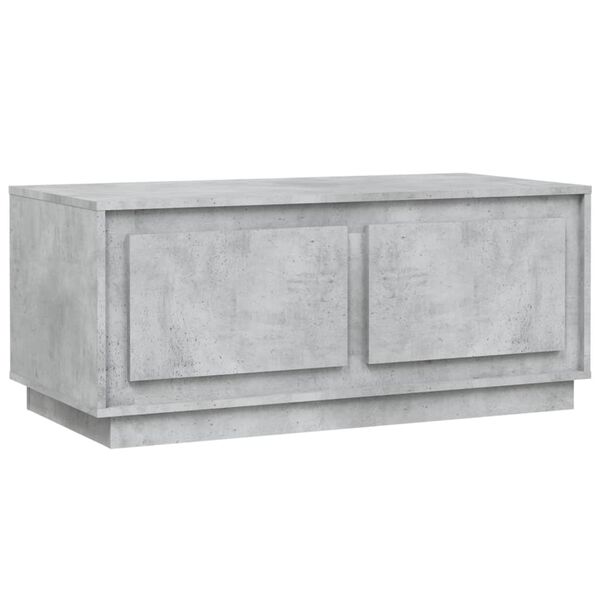 vidaXL Τραπεζάκι Σαλονιού Γκρι Σκυρ. 102x50x44 εκ. Επεξεργασμένο Ξύλο