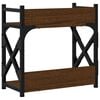 vidaXL Βάση Εκτυπωτή 2 Επιπέδων Καφέ Δρυς 40x20x40 εκ Επεξ. Ξύλο