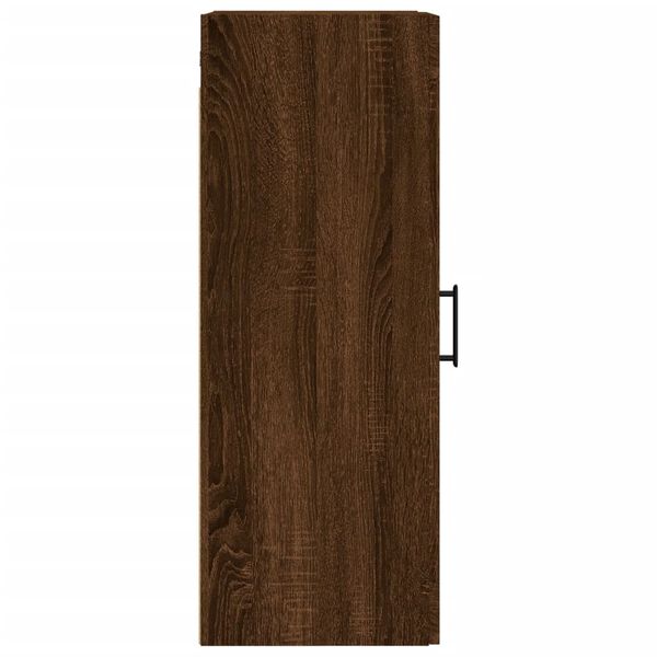 vidaXL Ντουλάπι Τοίχου Καφέ Δρυς 34,5 x 34 x 90 εκ.