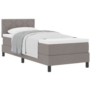 vidaXL &Kappa;&rho;&epsilon;&beta;ά&tau;&iota; &mu;&epsilon; &epsilon;&lambda;&alpha;&tau;ή&rho;&iota;&alpha; &mu;&epsilon; &sigma;&tau;&rho;ώ&mu;&alpha; Taupe 80 x 200 cm ύ&phi;&alpha;&sigma;&mu;&alpha;