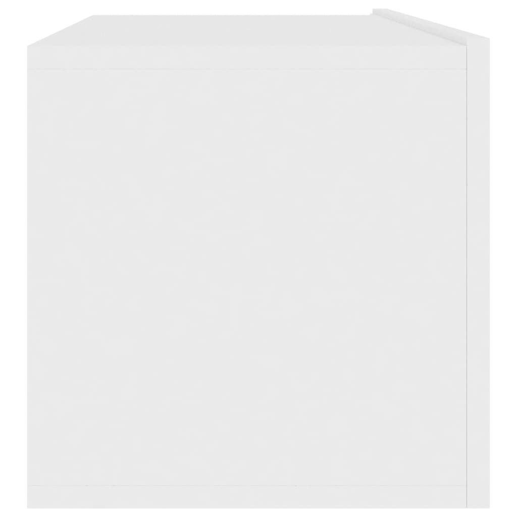 vidaXL Έπιπλο Τηλεόρασης Λευκό 100 x 30 x 30 εκ. από Επεξ. Ξύλο