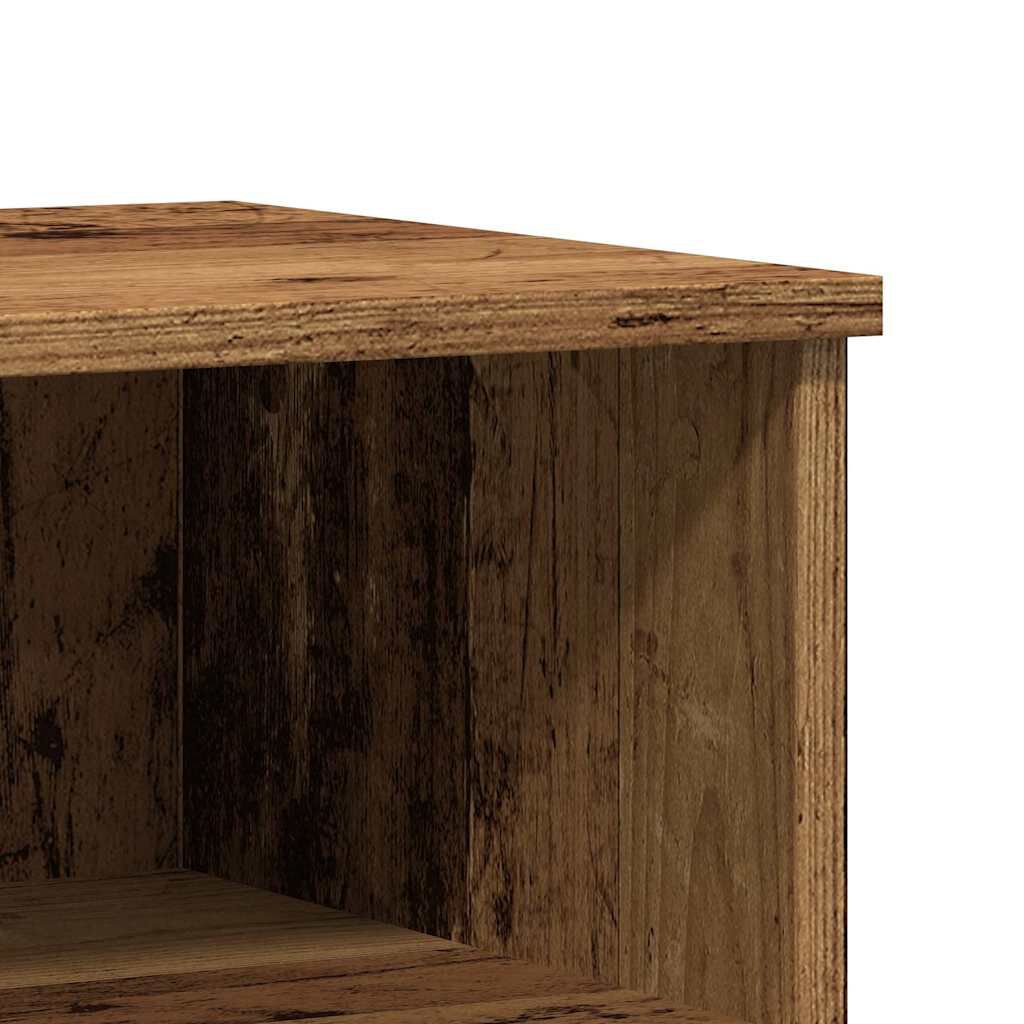 vidaXL Κομοδίνα 2 τεμάχια Παλιό ξύλο 40x35x50 cm Κατασκευασμένο ξύλο