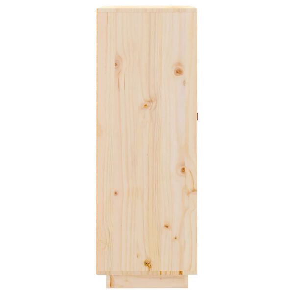 vidaXL Κάβα Κρασιών 45 x 34 x 100 εκ. από Μασίφ Ξύλο Πεύκου