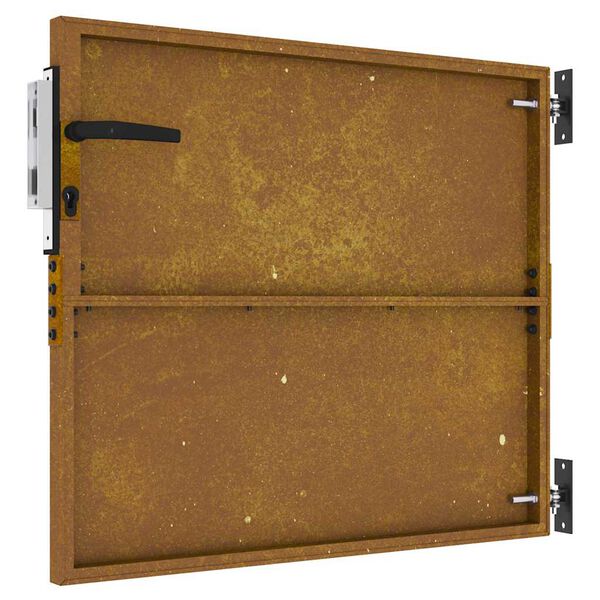 vidaXL Πύλη Κήπου 85 x 100 εκ. από Ατσάλι Corten