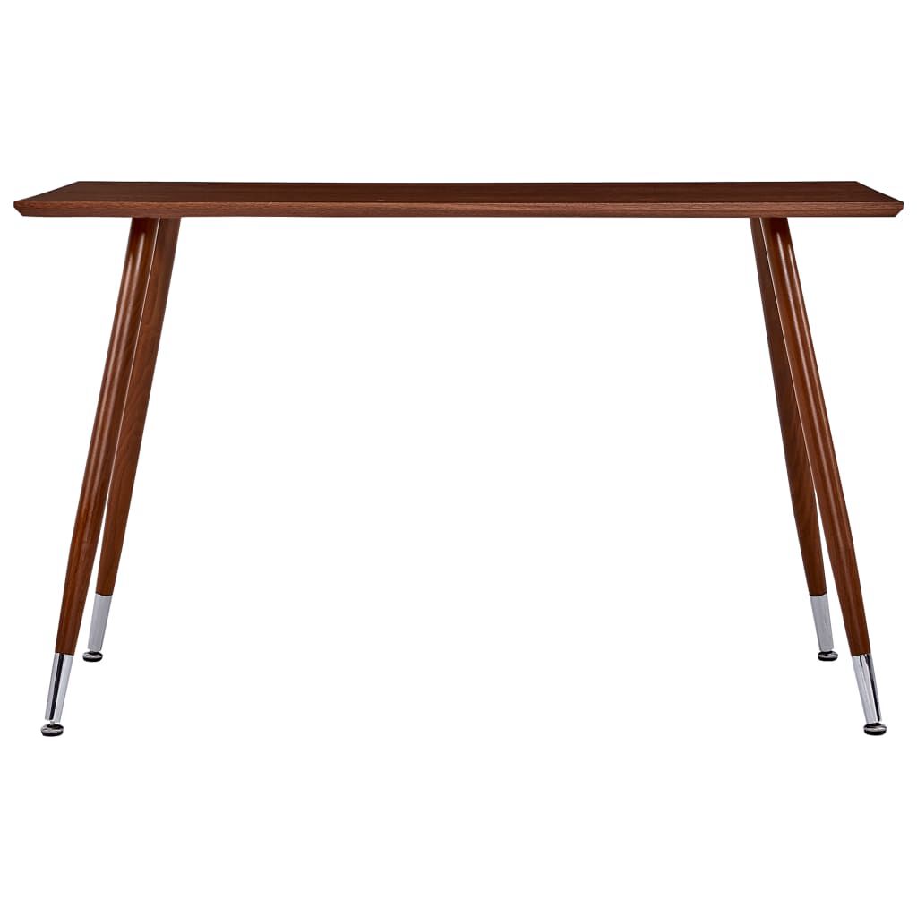 vidaXL Τραπεζαρία Καφέ 120 x 60 x 74 εκ. από MDF