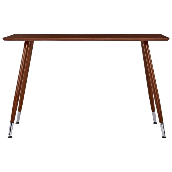 vidaXL Τραπεζαρία Καφέ 120 x 60 x 74 εκ. από MDF