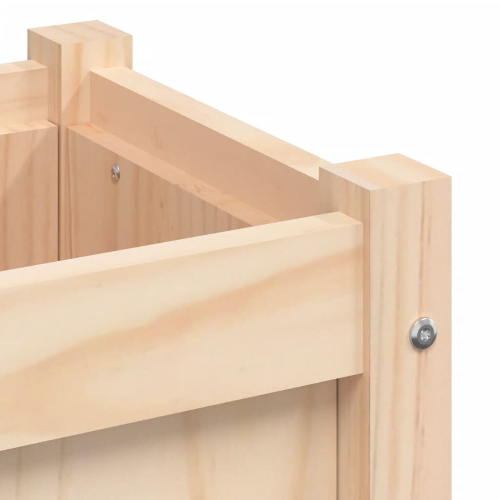 vidaXL Ζαρντινιέρα 150 x 50 x 50 εκ. από Μασίφ Ξύλο Πεύκου
