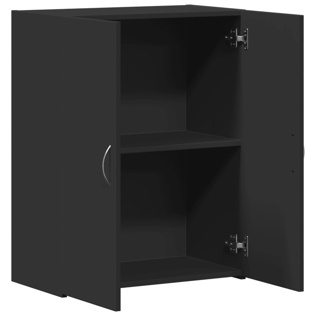 vidaXL Αρχειοθήκη Μαύρη 60 x 32 x 77,5 εκ. από Επεξεργασμένο Ξύλο