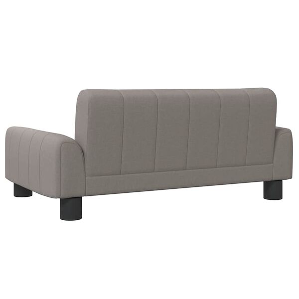 vidaXL Καναπές Παιδικός Taupe 70 x 45 x 30 εκ. από Ύφασμα