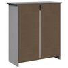 vidaXL Ντουλάπι διαδρόμου BODO Γκρι 80x35x90 cm