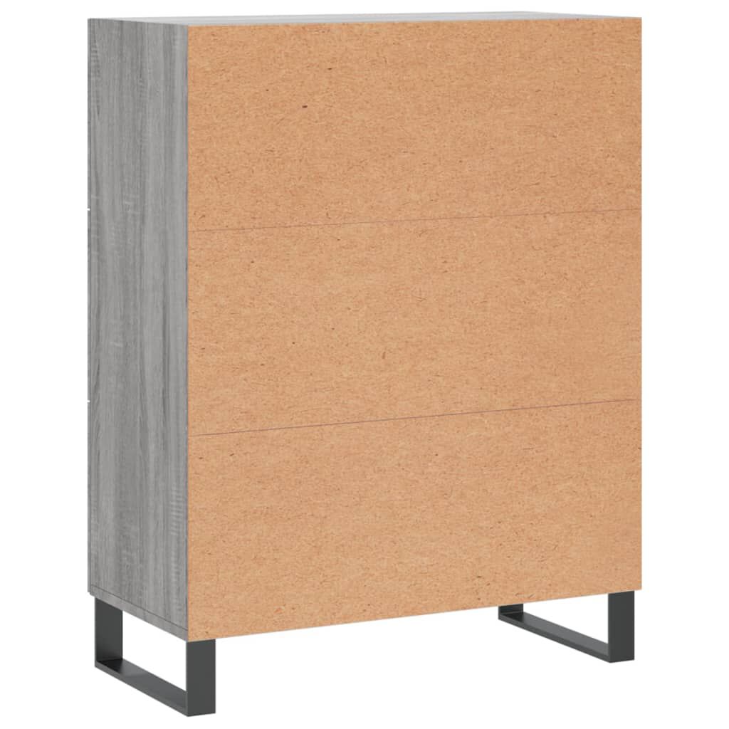 vidaXL Ντουλάπι Γκρι Sonoma 69,5 x 34 x 90 εκ. από Επεξεργασμένο Ξύλο