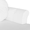 vidaXL Καναπές Chesterfield Λευκό 120,5 x 65 x 75 εκ. Τεχνητό Δέρμα
