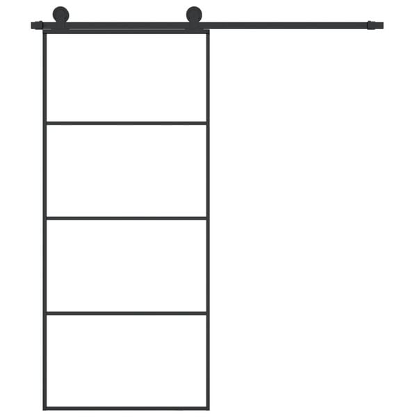 vidaXL &Sigma;&upsilon;&rho;ό&mu;&epsilon;&nu;&eta; &Pi;ό&rho;&tau;&alpha; &mu;&epsilon; &Mu;&eta;&chi;&alpha;&nu;&iota;&sigma;&mu;ό 90x205 &epsilon;&kappa;. &Gamma;&upsilon;&alpha;&lambda;ί ESG & &Alpha;&lambda;&omicron;&upsilon;&mu;ί&nu;&iota;&omicron;