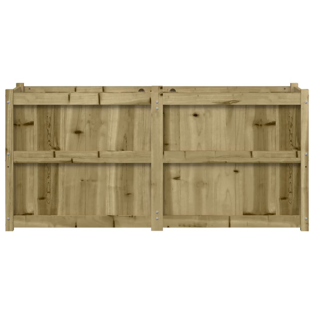 vidaXL Ζαρντινιέρα 150 x 50 x 70 εκ. από Εμποτισμένο Ξύλο Πεύκου