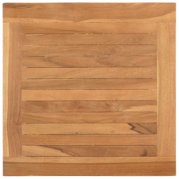 vidaXL Τραπεζάκι σαλονιού Καφέ 45 x 45 x 45 cm Μασίφ ξύλο teak