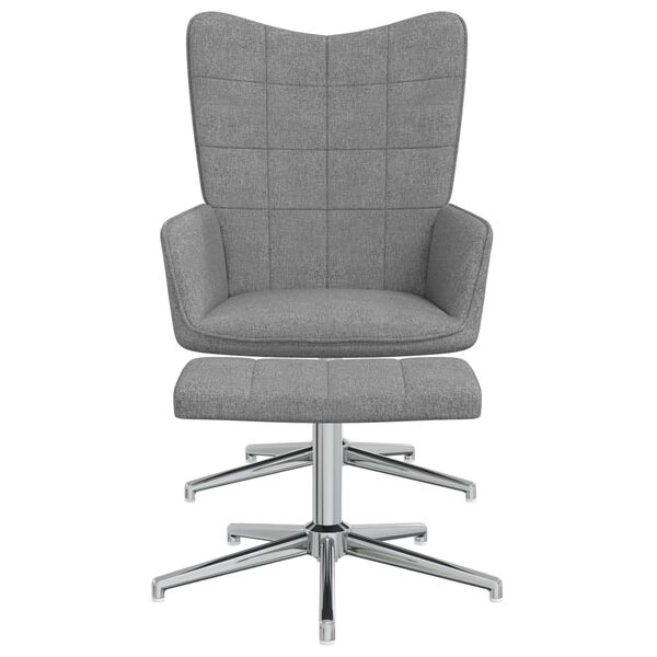 vidaXL &Pi;&omicron;&lambda;&upsilon;&theta;&rho;ό&nu;&alpha; Relax &Alpha;&nu;&omicron;&iota;&chi;&tau;ό &Gamma;&kappa;&rho;&iota; &Upsilon;&phi;&alpha;&sigma;&mu;ά&tau;&iota;&nu;&eta; &mu;&epsilon; &Sigma;&kappa;&alpha;&mu;&pi;ό