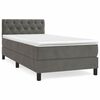 vidaXL &Kappa;&rho;&epsilon;&beta;ά&tau;&iota; Boxspring &mu;&epsilon; &Sigma;&tau;&rho;ώ&mu;&alpha; &Sigma;&kappa;&omicron;ύ&rho;&omicron; &Gamma;&kappa;&rho;&iota; 80x200 &epsilon;&kappa;. &Beta;&epsilon;&lambda;&omicron;ύ&delta;&iota;&nu;&omicron;