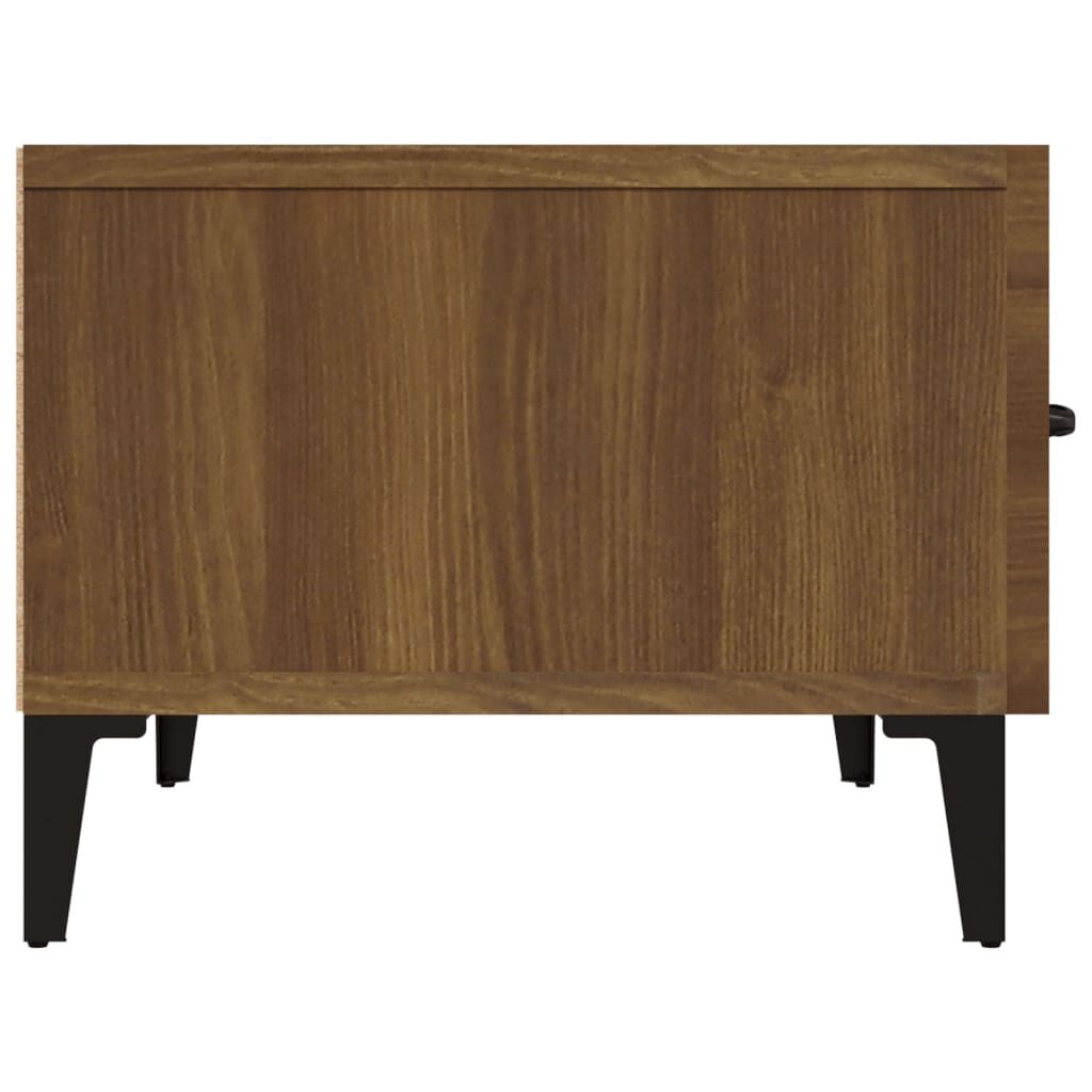 vidaXL Έπιπλο Τηλεόρασης Καφέ Δρυς 150x34,5x30 εκ. Επεξεργασμένο Ξύλο
