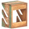vidaXL Βάση Skateboard Επιτοίχια 25x20x30 εκ. Μασίφ Ανακυκλωμένο Ξύλο