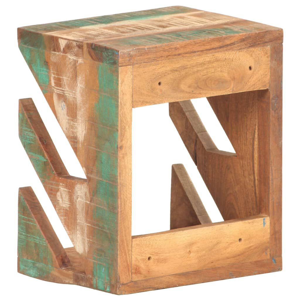 vidaXL Βάση Skateboard Επιτοίχια 25x20x30 εκ. Μασίφ Ανακυκλωμένο Ξύλο