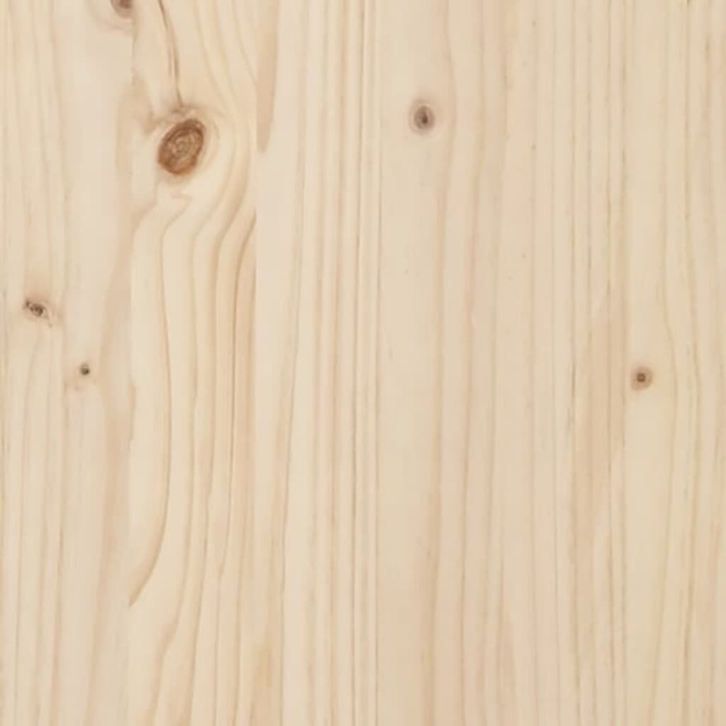 vidaXL Κομοδίνο 50 x 35 x 61,5 εκ. από Μασίφ Ξύλο Πεύκου