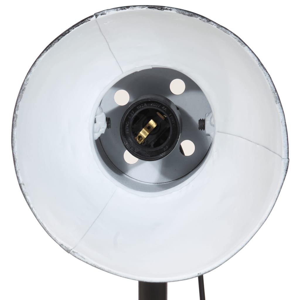 vidaXL Φωτιστικό Γραφείου 25 W Μαύρο 17x17x60 εκ. Ε27