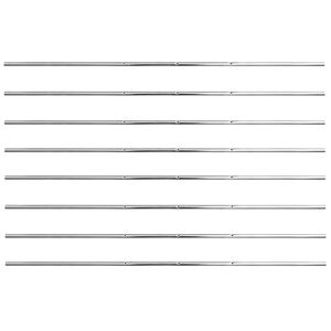 vidaXL Ράβδοι για Ποδοσφαιράκι 8 τεμ. 15,9 χιλ.