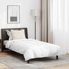 vidaXL Σετ Κουβέρτας με μαξιλάρι 2 pcs Λευκό 155 x 220 cm Πούπουλο