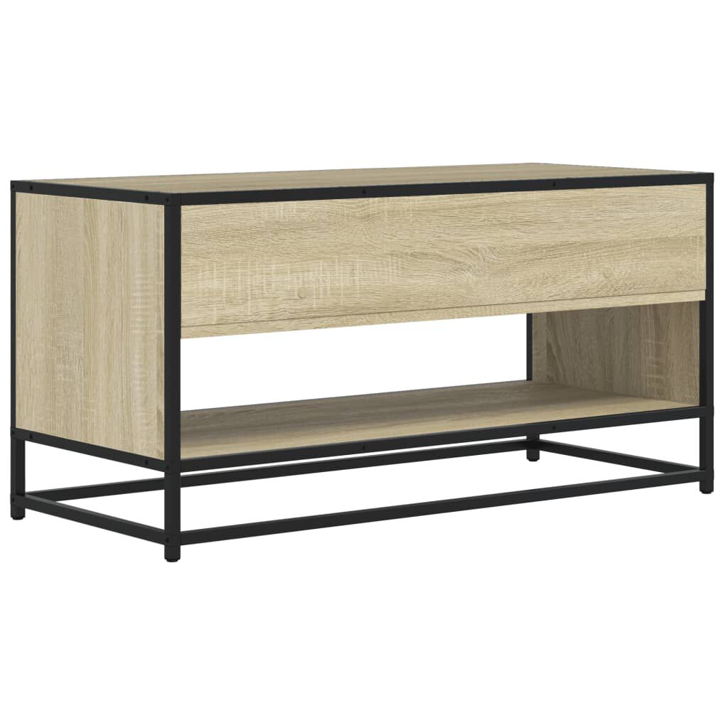 vidaXL Έπιπλο Τηλεόρασης Sonoma Δρυς 91x40x46 εκ. Επεξ. Ξύλο