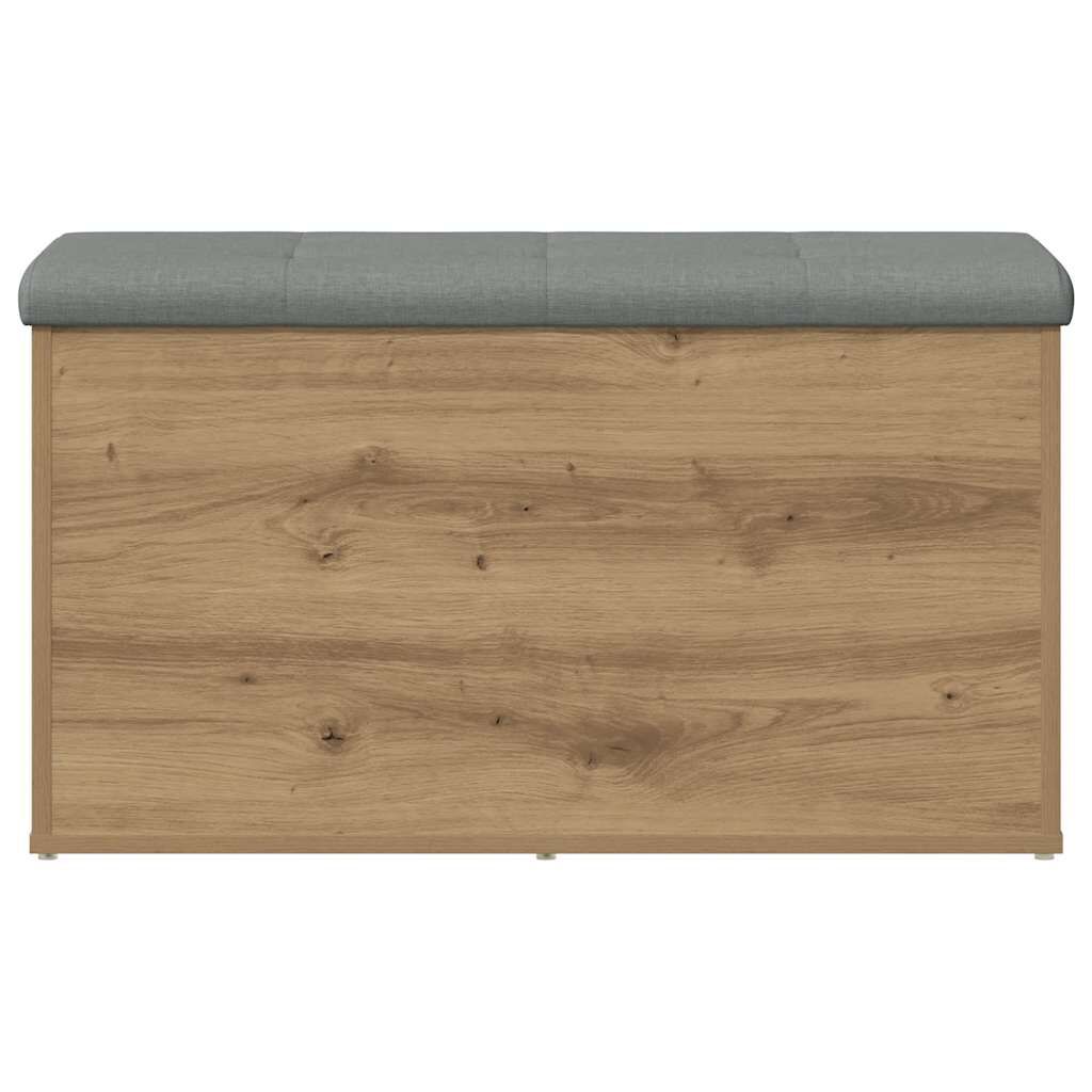 Πάγκος αποθήκευσης vidaXL Artisan Oak 82x42x45 cm Κατασκευασμένο ξύλο