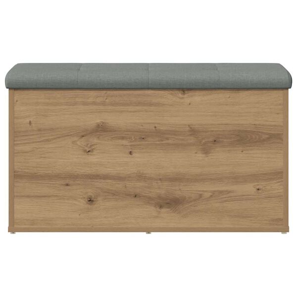Πάγκος αποθήκευσης vidaXL Artisan Oak 82x42x45 cm Κατασκευασμένο ξύλο
