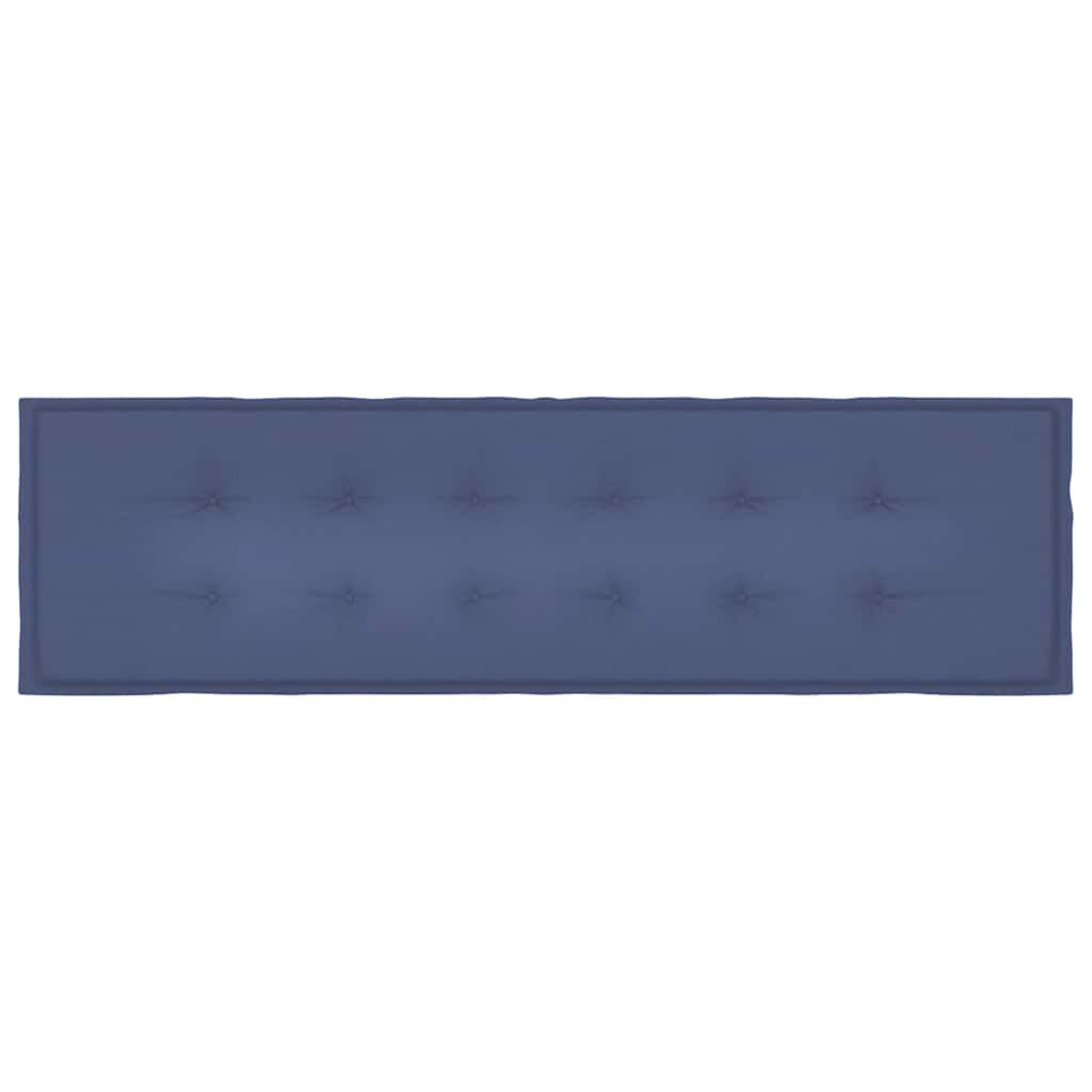 vidaXL αξιλάρι Πάγκου Κήπου Ναυτικό Μπλε 180x50x4 εκ. Ύφασμα Oxford