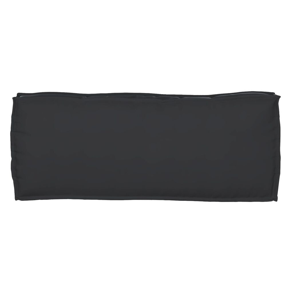 vidaXL Μαξιλάρι Παλέτας για Πάγκο Μαύρο 100x40x8 εκ. Υφασμάτινο