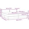 vidaXL &Kappa;&rho;&epsilon;&beta;ά&tau;&iota; Boxspring &mu;&epsilon; &Sigma;&tau;&rho;ώ&mu;&alpha; &Mu;&alpha;ύ&rho;&omicron; 200x210 &epsilon;&kappa;. &Beta;&epsilon;&lambda;&omicron;ύ&delta;&iota;&nu;&omicron;
