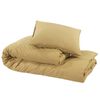 vidaXL Σετ Παπλωματοθήκης Taupe 200x220 εκ. Ελαφρύ Ύφασμα Μικροϊνών