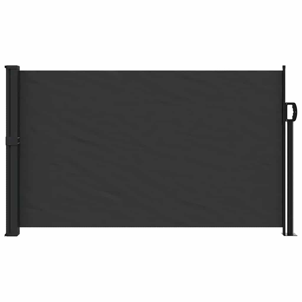 vidaXL Σκίαστρο Πλαϊνό Συρόμενο Μαύρο 117 x 300 εκ.