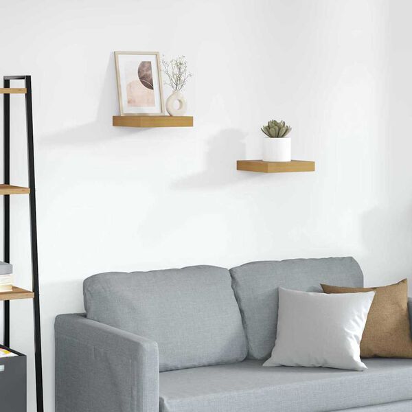 vidaXL &Rho;ά&phi;&iota; &Tau;&omicron;ί&chi;&omicron;&upsilon; 2 pcs &Mu;&pi;&epsilon;&zeta; 23 x 23,5 x 4 &epsilon;&kappa; &Epsilon;&pi;&epsilon;&xi;&epsilon;&rho;&gamma;&alpha;&sigma;&mu;έ&nu;&omicron; &xi;ύ&lambda;&omicron;