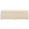 vidaXL &Kappa;&rho;&epsilon;&beta;ά&tau;&iota; Boxspring &mu;&epsilon; &Sigma;&tau;&rho;ώ&mu;&alpha; &Kappa;&rho;&epsilon;&mu; 100 x 200 &epsilon;&kappa;. &Upsilon;&phi;&alpha;&sigma;&mu;ά&tau;&iota;&nu;&omicron;