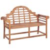 vidaXL Παγκάκι Κήπου 127 x 58,5 x 92,5 εκ. από Μασίφ Ξύλο Teak