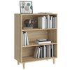vidaXL Ντουλάπι Sonoma Δρυς 69,5x32,5x90 εκ. από Επεξεργασμένο Ξύλο