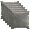 vidaXL &Kappa;ά&lambda;&upsilon;&mu;&mu;&alpha; &Mu;&alpha;&xi;&iota;&lambda;&alpha;&rho;&iota;&omicron;ύ 6 pcs HOUTEN &Sigma;&kappa;&omicron;ύ&rho;&omicron; &Gamma;&kappa;&rho;&iota; 70 x 70 cm