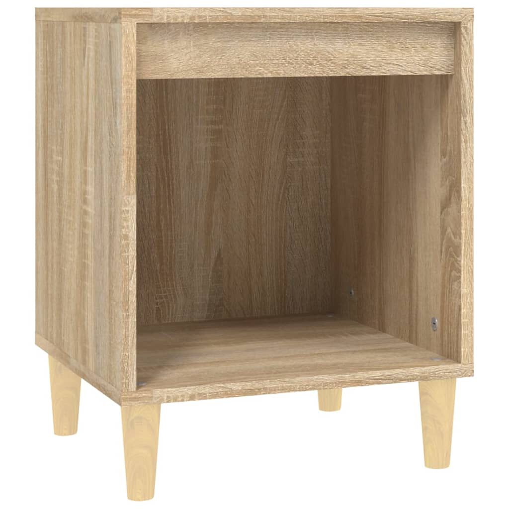 vidaXL Κομοδίνο Sonoma Δρυς 40x35x50 εκ.