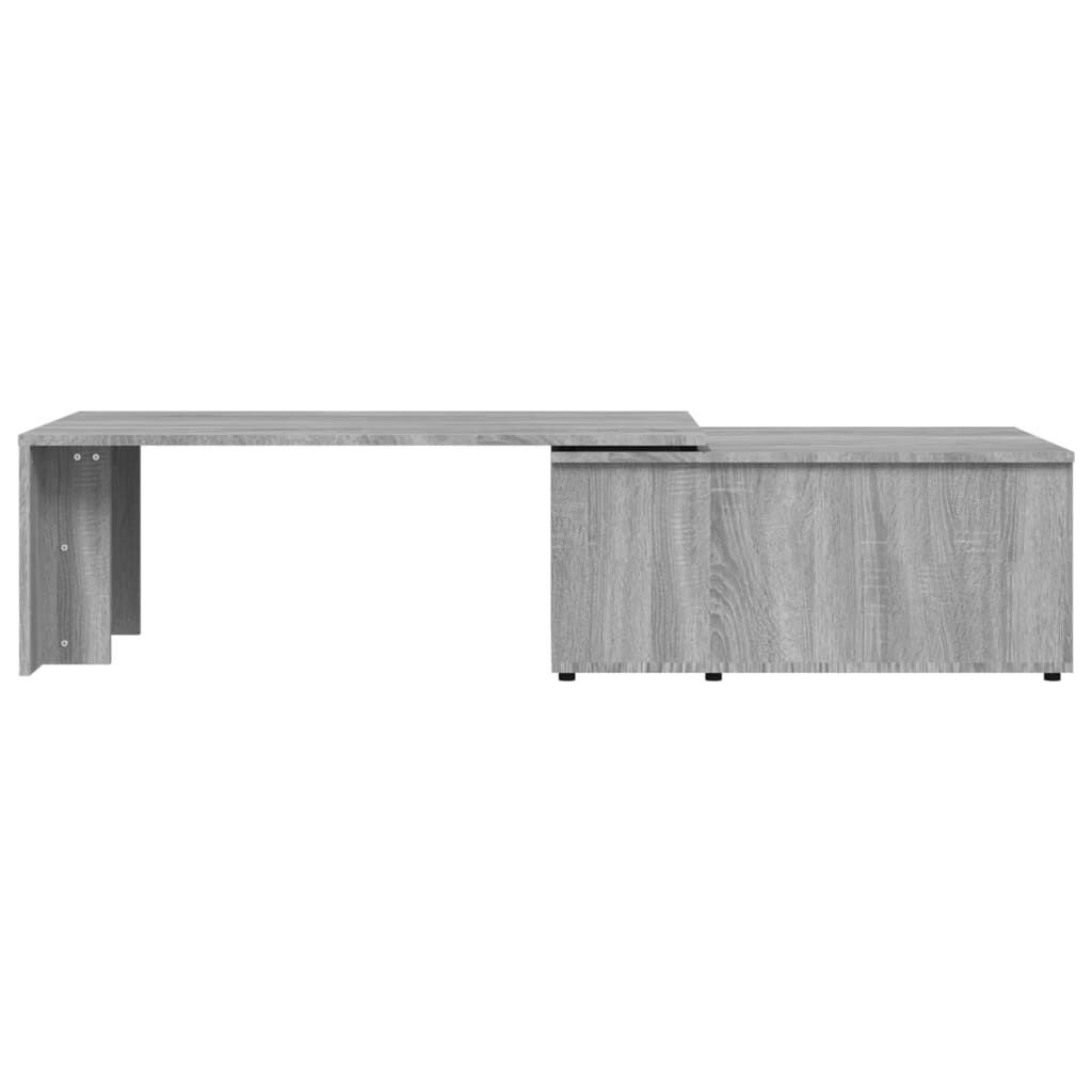 vidaXL Τραπεζάκι Σαλονιού Γκρι Sonoma 150x50x35 εκ. Επεξεργασμένο Ξύλο
