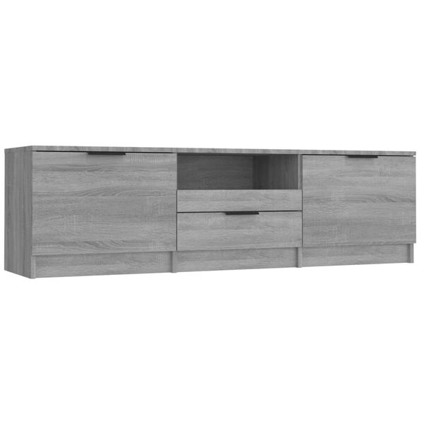 vidaXL Έπιπλο Τηλεόρασης Γκρι Sonoma 140x35x40 εκ. Επεξεργασμένο Ξύλο