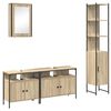 vidaXL &Sigma;&epsilon;&tau; &Epsilon;&pi;ί&pi;&lambda;&omega;&nu; &Mu;&pi;ά&nu;&iota;&omicron;&upsilon; 4 &tau;&mu;&chi;. &Delta;&rho;ύ&sigmaf; Sonoma 33 x 33 x 185,5 &epsilon;&kappa;