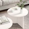 vidaXL Τραπεζάκι σαλονιού 2 pcs Λευκό 49 x 49 x 28 εκ