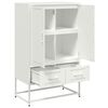vidaXL Ντουλάπι Λευκό 68x39x111,5 εκ. από Χάλυβα