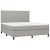 vidaXL &Kappa;&rho;&epsilon;&beta;ά&tau;&iota; Boxspring &mu;&epsilon; &Sigma;&tau;&rho;ώ&mu;&alpha; &Alpha;&nu;&omicron;&iota;&chi;&tau;ό &Gamma;&kappa;&rho;&iota; 180x200 &epsilon;&kappa;. &Upsilon;&phi;&alpha;&sigma;&mu;ά&tau;&iota;&nu;&omicron;